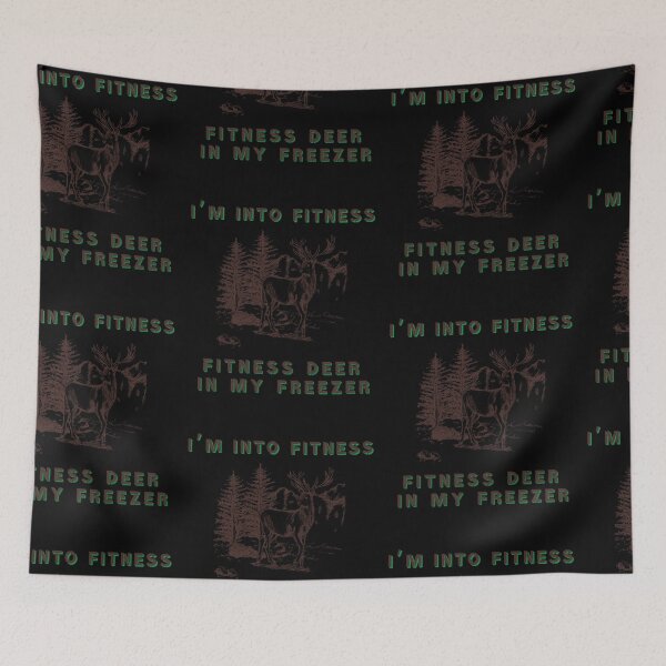 Item preview, I'm Into Fitness Fitness Deer In My Freezer Funny Classic Hunter Gift T-Shirt  designed and sold by SurtimAlex.