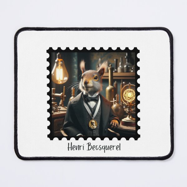 Item preview, Henri Becsquerel designed and sold by Labcoat Legends.