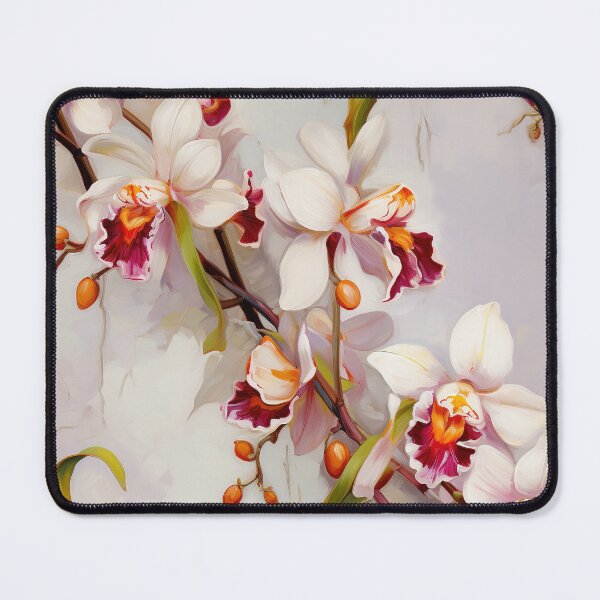Item preview, Orchid Tile 04: Masquerade in Bloom, Spotted and Striped Exotica in Vibrant Hues designed and sold by TheBrainArt.