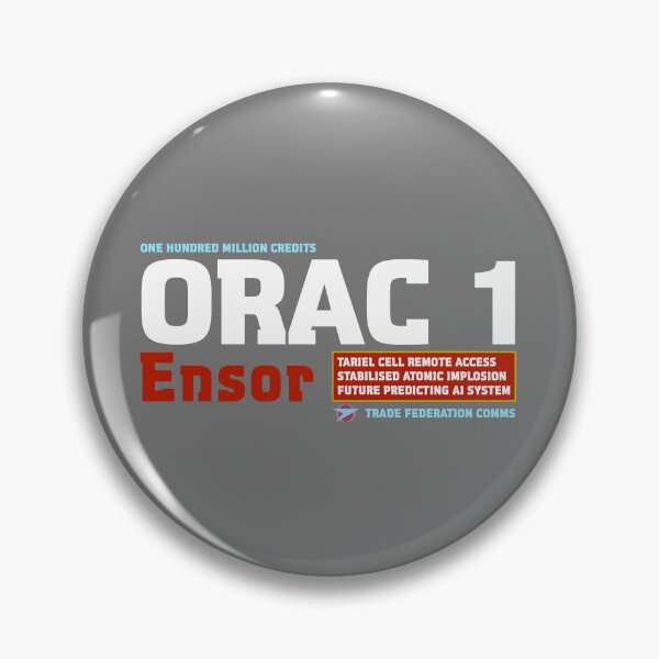 Item preview, Orac 1 Artificial Intelligence designed and sold by FellOffAFirefly.