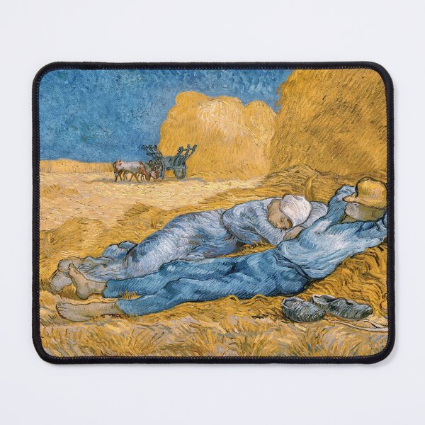 Artikelvorschau, Die Siesta, Gemälde von Vincent van Gogh entworfen und verkauft von Suzana Djordjevic.