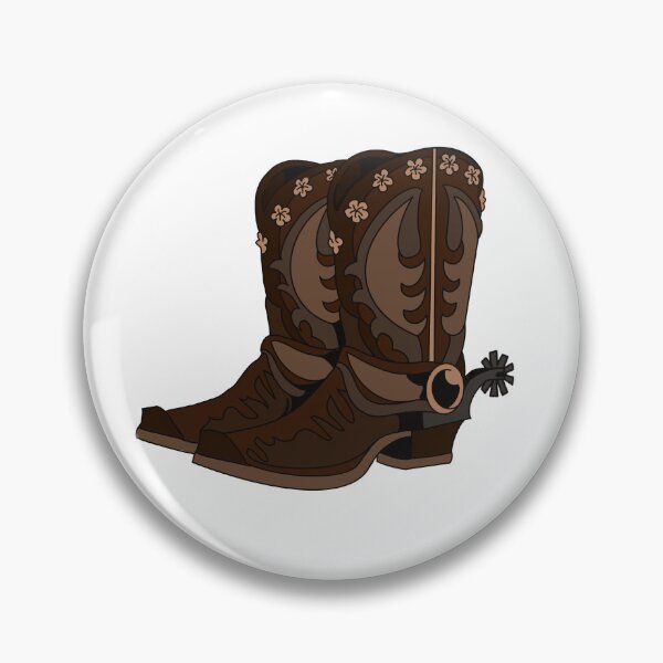 Item preview, Bota de vaquero Pegatina designed and sold by anahehe.