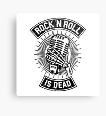 Rock and Roll is Dead Metal Print