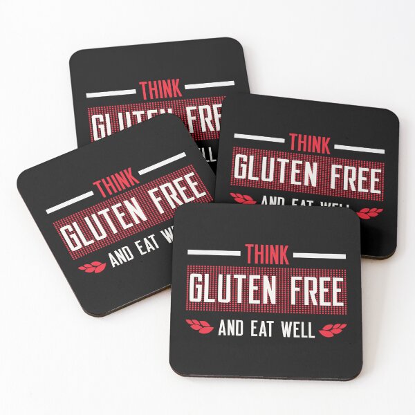 Item preview, Think "Gluten-free" t shirt design designed and sold by MyGluteesFree77.