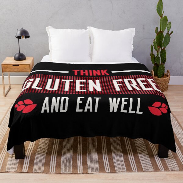 Item preview, Think "Gluten-free" t shirt design designed and sold by MyGluteesFree77.