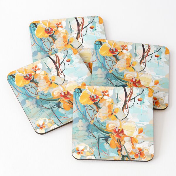Item preview, Orchid Tile 05: Masquerade in Bloom, Spotted and Striped Exotica in Vibrant Hues designed and sold by TheBrainArt.
