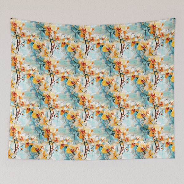 Item preview, Orchid Tile 05: Masquerade in Bloom, Spotted and Striped Exotica in Vibrant Hues designed and sold by TheBrainArt.