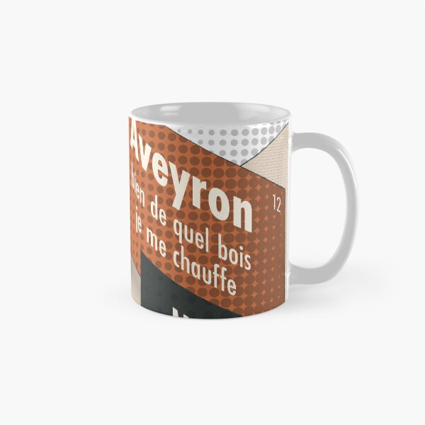 Item preview, Aveyron what wood do I use to heat myself, 12, the departamental slogan designed and sold by Cyrille BRG.