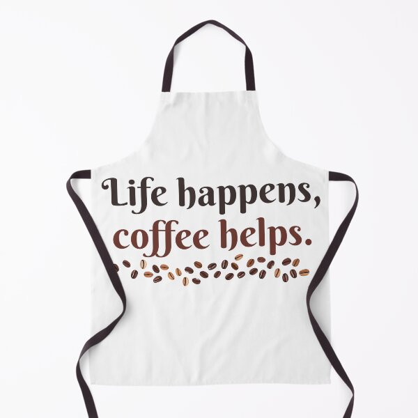 Item preview, Life happens, coffee helps designed and sold by Echinaceacea.