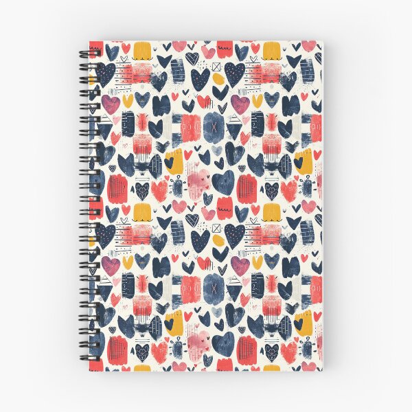 Item preview, Modern Love Abstract Canvas - Vibrant Valentine Pattern designed and sold by Moisky Patterns.