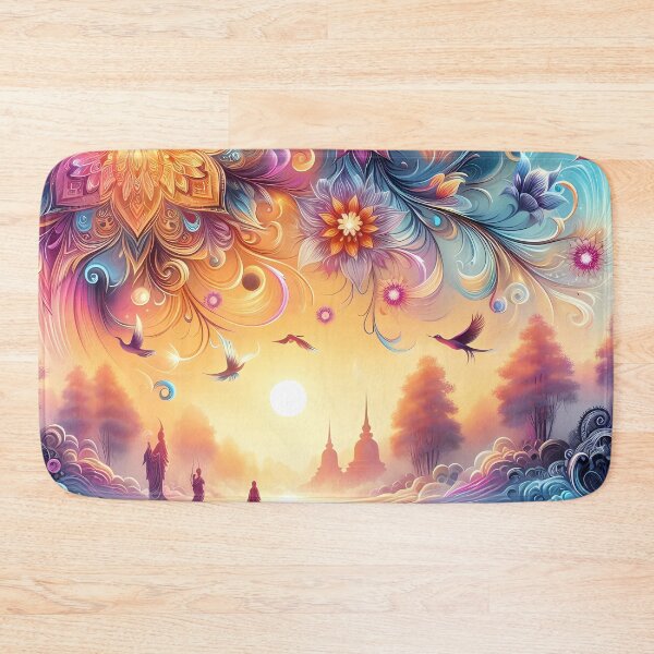 Item preview, Twilight Harmony: A Fantastical Floral Vision designed and sold by Vitalka-uk.