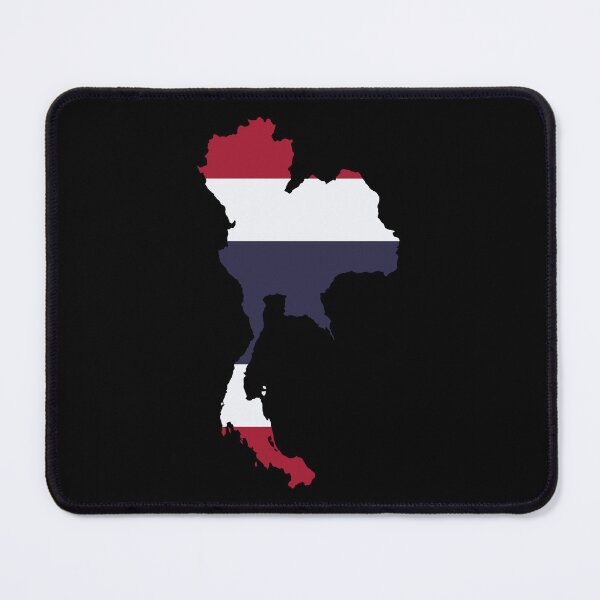 Item preview, Flag Map of Thailand designed and sold by feether-store.
