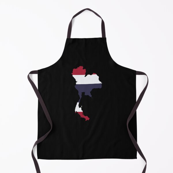 Item preview, Flag Map of Thailand designed and sold by feether-store.
