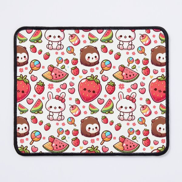Item preview, Kawaii template strawberry - Stickers and Journal designed and sold by WSCollection.