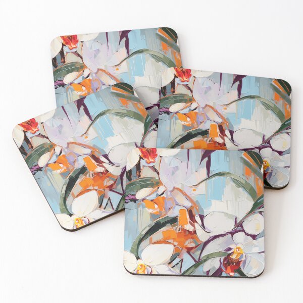 Item preview, Orchid Tile 06: Masquerade in Bloom, Spotted and Striped Exotica in Vibrant Hues designed and sold by TheBrainArt.