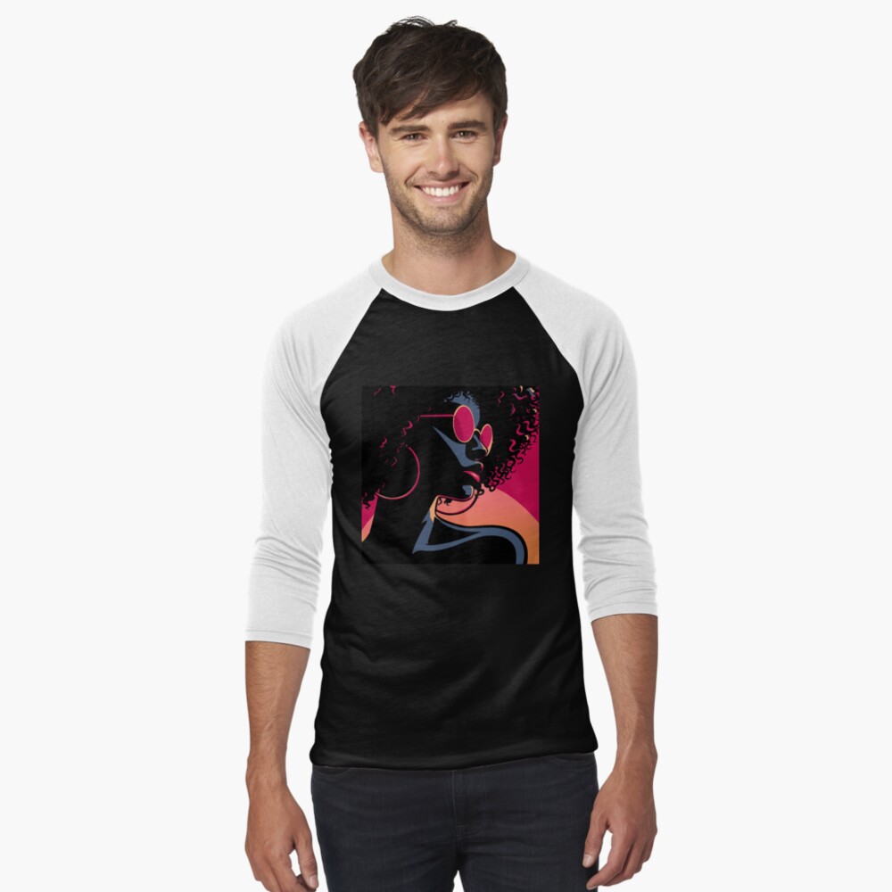 Item preview, Baseball ¾ Sleeve T-Shirt designed and sold by djspacegr.
