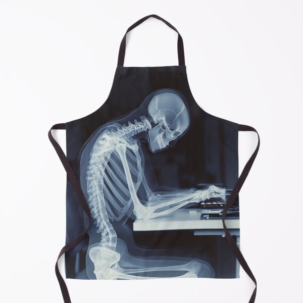 Item preview, Paperclip Prison: Trapped in a Skeletal Cubicle Nightma designed and sold by Tincanninja.