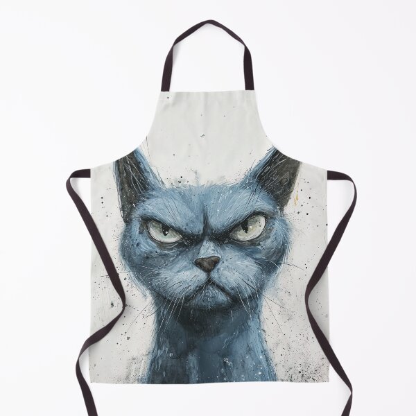 Item preview, Hissed-Off Fluffball designed and sold by Retro Type.