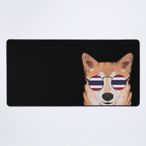 Item preview, Vintage Patriotic Shiba Inu Thai Flag designed and sold by feether-store.