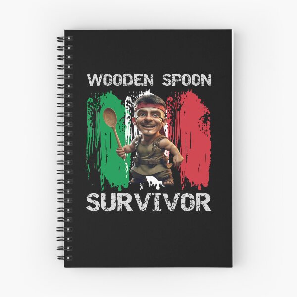 Item preview, I Survived The Wooden Spoon Funny Gift Italian Kitchen designed and sold by predoks.