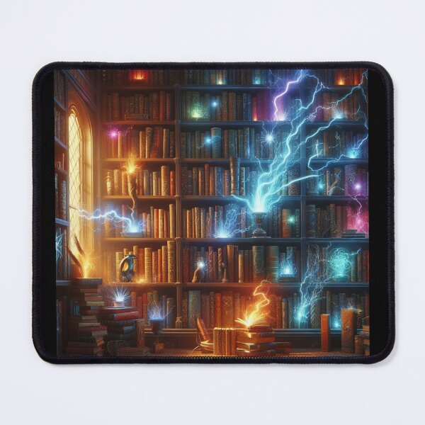 Item preview, The Enchanted and Wise Library designed and sold by SimpleAsSymbol.