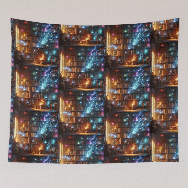 Item preview, The Enchanted and Wise Library designed and sold by SimpleAsSymbol.