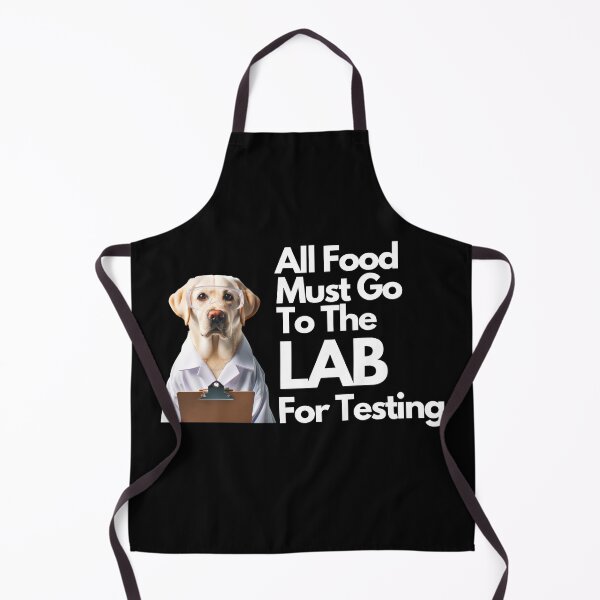 Item preview, All Food Must Go To The Lab For Testing | Labrador | Funny Dog Design designed and sold by ShopCoolStop.