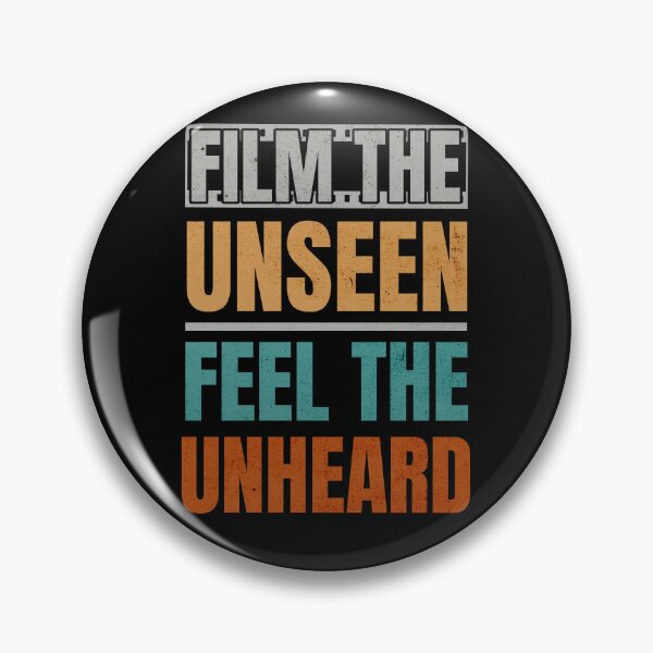 Item preview, Filmmaking Film The Unseen Feel The Unheard Filmmaker Gift For Cinematographer Camera Lover designed and sold by HosvPrint .s.