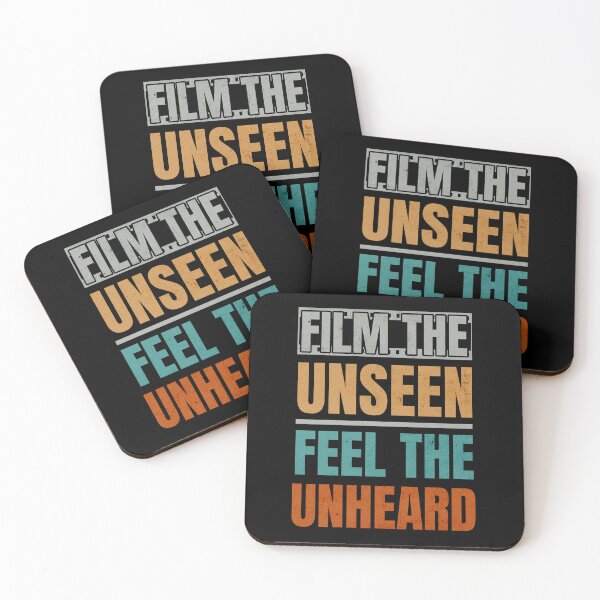 Artikelvorschau, Filmemachen Film The Unseen Feel The Unheard Filmemacher Geschenk für Kameramann-Kameraliebhaber entworfen und verkauft von HosvPrint .s.