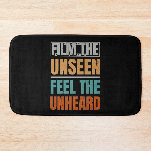 Artikelvorschau, Filmemachen Film The Unseen Feel The Unheard Filmemacher Geschenk für Kameramann-Kameraliebhaber entworfen und verkauft von HosvPrint .s.