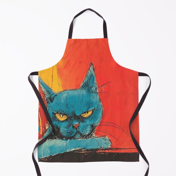 Item preview, Snarling Puss Puss designed and sold by Retro Type.