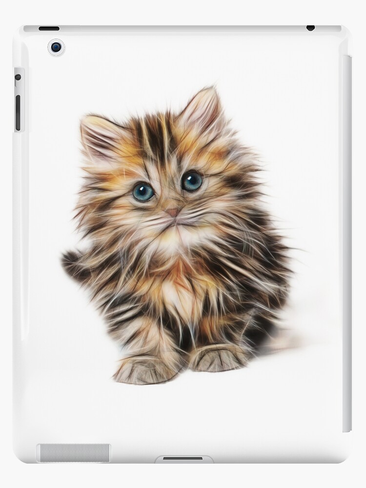 Coque Et Skin Adhesive Ipad Adorables Chatons Chaton Moelleux Mignon Cadeaux Pour Les Amoureux Des Chats Par In3pired Redbubble