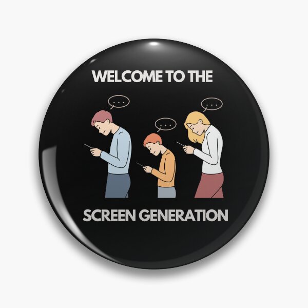 Item preview, Smartphone Addiction T-shirt unisexe/ Screen generation/ Anti-social media T-shirt/ Critical social t-shirt designed and sold by LiliMimiCraftfy.