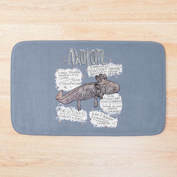Item preview, Axolotl interesting facts, animal profile Axolotl designed and sold by badlydrawnbabe.