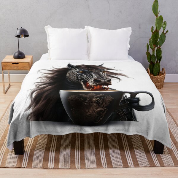 Item preview, Black horse coffee designed and sold by PeaceeandLovee.