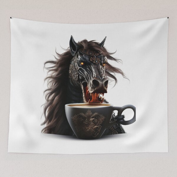 Item preview, Black horse coffee designed and sold by PeaceeandLovee.
