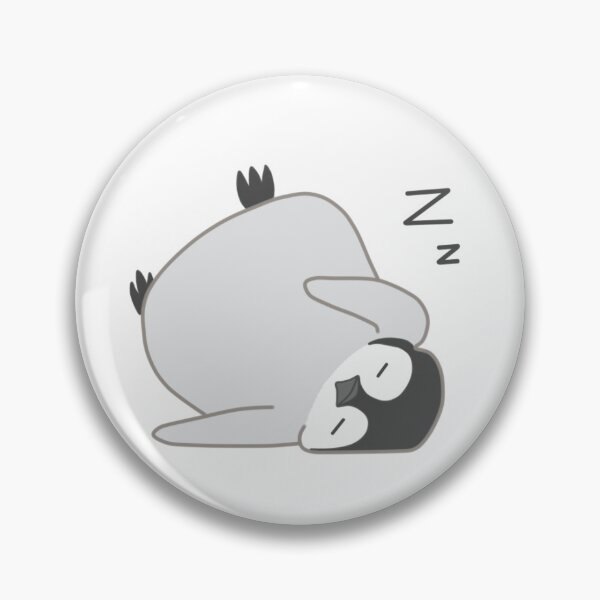 Item preview, Cute sleepy penguin designed and sold by sleepylunasek.