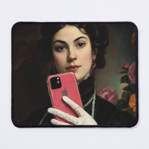 Item preview, New Antique Self Portrait  / Collage Art designed and sold by THE ART CONCEPT GALLERY.