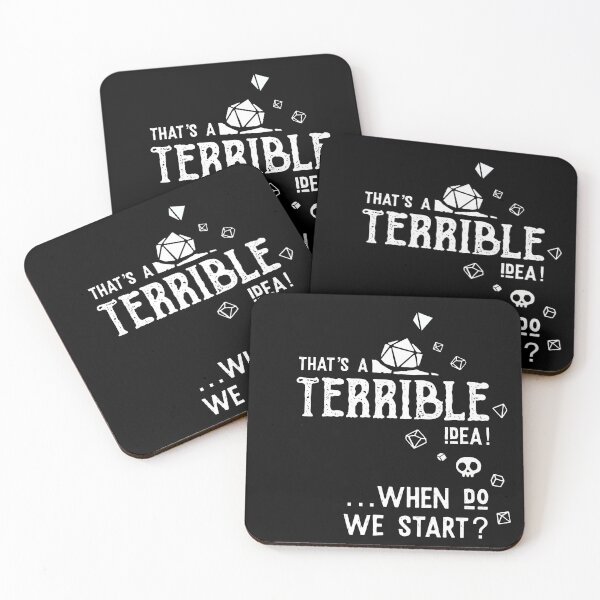 Item preview, Terrible Idea | Dungeons and Dragons strategy | DnD designed and sold by keyvei.