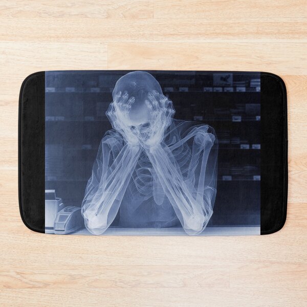 Item preview, Scanxiety: X-Ray Reveals the Toll of Endless Beeps and Bags designed and sold by Tincanninja.