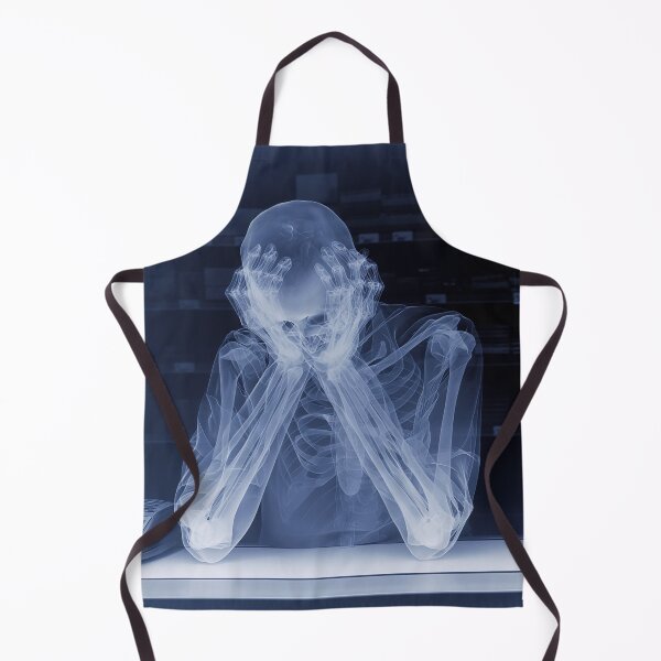 Item preview, Scanxiety: X-Ray Reveals the Toll of Endless Beeps and Bags designed and sold by Tincanninja.