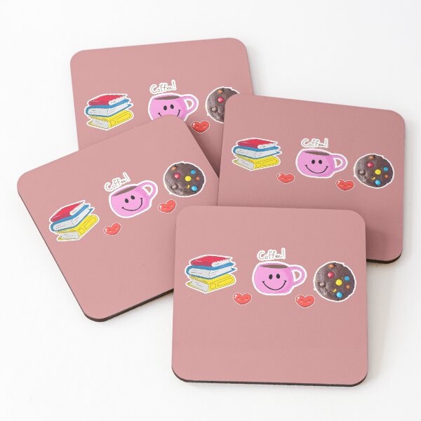Item preview, Love books, coffee & cookie designed and sold by Yelenaapen.