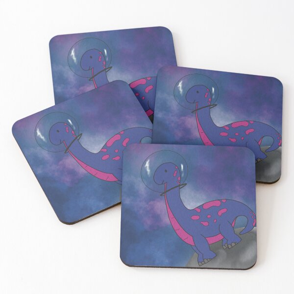 Item preview, dinosaur in the moon world designed and sold by Fernanda Pimentel.