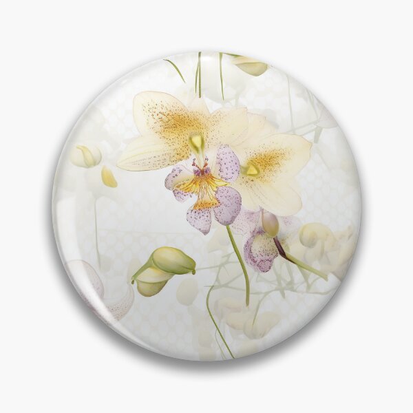Item preview, Orchid Tile 08: Masquerade in Bloom, Spotted and Striped Exotica in Vibrant Hues designed and sold by TheBrainArt.