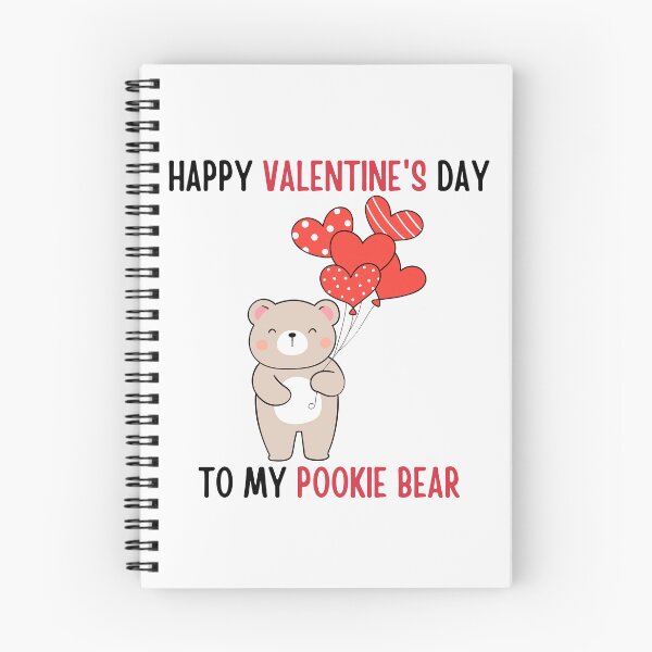 Item preview, Happy valentine's day to my pookie bear | valentine's day wishes designed and sold by PurpleWay.