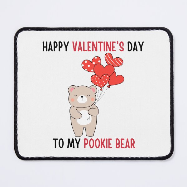 Item preview, Happy valentine's day to my pookie bear | valentine's day wishes designed and sold by PurpleWay.
