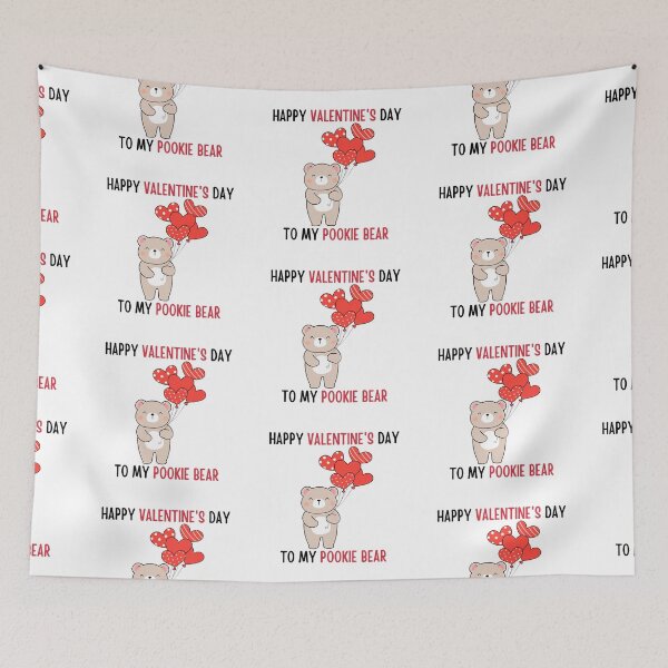 Item preview, Happy valentine's day to my pookie bear | valentine's day wishes designed and sold by PurpleWay.