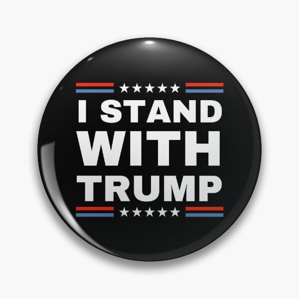 Item preview, I Stand with Trump 2024 designed and sold by CosmoShirts.