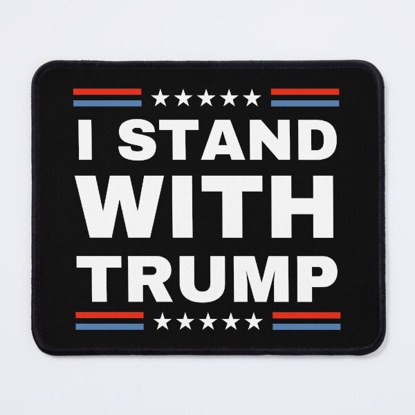 Item preview, I Stand with Trump 2024 designed and sold by CosmoShirts.