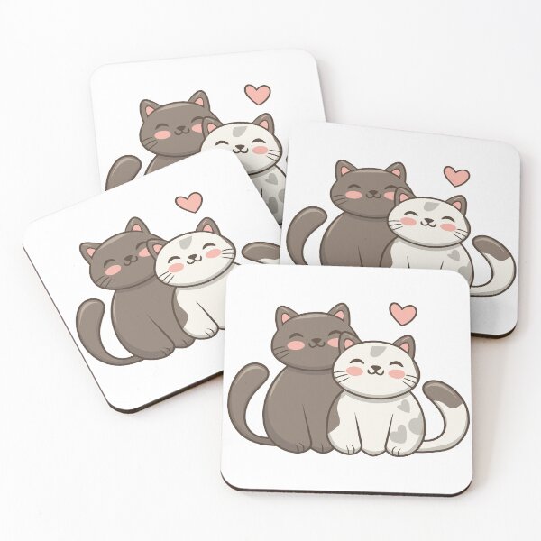 Item preview, two love cats   designed and sold by jkrphoto.